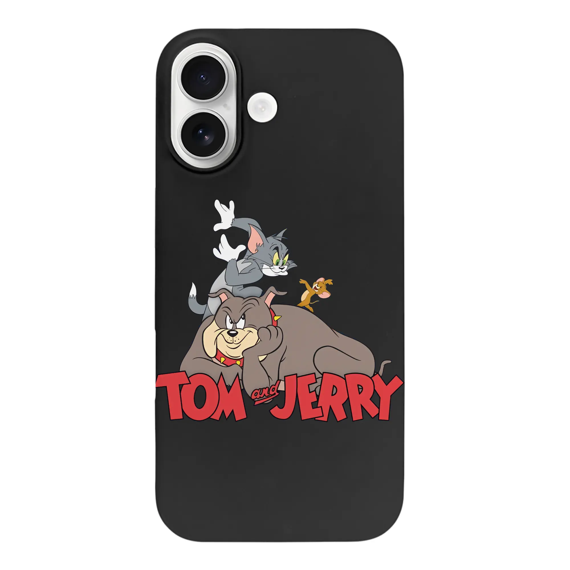 トムとジェリー グッズ スパイク - iPhone 17 シリーズ シリコンケース 薄型 耐衝撃 指紋防止 ソフトタッチカバー 精密フィット 傷防止 保護ケース iPhone 17/17 Air/17 Pro/17 Pro Max 対応